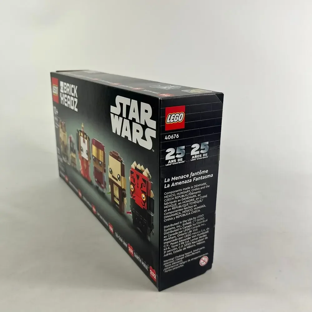 LEGO Star Wars BrickHeadz 40676 Phantom Menace Set 732 pcs 25th Anniversary NEW